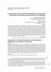 Research paper thumbnail of Características de las experiencias españolas de presupuesto participativo: intento de encuadramiento en una tipología / Characteristics of Spanish experience of participatory budgeting in an attempt to frame type