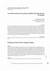 Research paper thumbnail of La transformación de las políticas públicas de juego de azar / Gaming of Chance Policy Changes in Spain