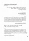 Research paper thumbnail of Una evaluación del Método Abierto de Coordinación de las políticas de los Estados miembros de la Unión Europea / An Evaluation of the Soft Coordination approach of the European Governments' Policies