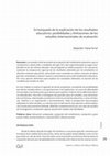 Research paper thumbnail of En búsqueda de la explicación de los resultados educativos: posibilidades y limitaciones de los estudios internacionales de evaluación / Searching for an interpretation of educational achievements: limits and possibilities of international evaluation studies