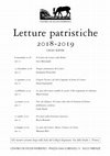 Research paper thumbnail of Letture Patristiche 2018-2019