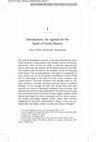 Research paper thumbnail of Introduction: an agenda for the study of Greek history