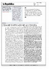 Research paper thumbnail of Quell’esame è istigazione all’idiozia, «La Repubblica», 29 gennaio 2019, pp. 1, 27