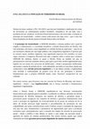 Research paper thumbnail of O PLC 101/2015 E A TIPIFCAÇÃO DO TERRORISMO NO BRASIL