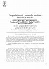 Research paper thumbnail of Geografia internă a romanului românesc în secolul al XIX-lea