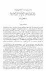 Research paper thumbnail of “Staring Down a Laundress: Reading Hagiographic Literature from Syria-Mesopotamia alongside Rabbinic Writings,” in: A.M. Butts and S. Gross (eds.), Jews and Syriac Christians: Intersections across the First Millennium (TSAJ 180; Tübingen: Mohr Siebeck, 2020), 187-205.