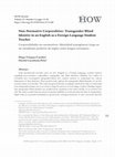 Research paper thumbnail of Non-normative corporalities and transgender identity in English as a Foreign Language student teachers