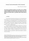 Research paper thumbnail of Soberania, Transconsconstitucionalismo e Direito Transnacional