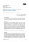 Research paper thumbnail of Participación ciudadana deliberativa en el urbanismo: «Repensemos el 22@» en Barcelona / Deliberative citizen participation in urban planning: «Rethink the 22@» in Barcelona