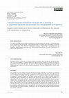 Research paper thumbnail of Transformaciones normativas recientes en el derecho a la seguridad social de las personas con discapacidad en Argentina / Legal transformations in Social Security entitlements for people with disabilities in Argentina