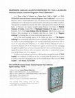 Research paper thumbnail of Prof. Garland E. Allen's Foreword to the book, "H.H. LAUGHLIN: American Scientist. American Progressive. Nazi Collaborator."