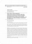 Research paper thumbnail of Will small towns benefit? Expected COVID-19 pandemic-induced changes in supralocal relationships of Polish small towns and planned responses in the supralocal perspective of their local development strategic governance.