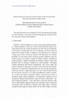 Research paper thumbnail of The Formation of Civil Society:  Cicero’s Role in artes liberales  Education Today: Panel discussion