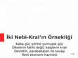 Research paper thumbnail of İki Nebi-Kral'ın Örnekliği