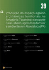 Research paper thumbnail of Produção do espaço agrário e dinâmicas territoriais na Amazônia Tocantina: transporte rural-urbano, agricultura familiar e ambientes em Abaetetuba (PA)