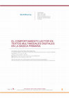 Research paper thumbnail of EL COMPORTAMIENTO LECTOR EN TEXTOS MULTIMODALES DIGITALES EN LA BÁSICA PRIMARIA