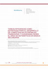 Research paper thumbnail of TAREAS INTEGRADAS COMO ESTRATEGIA PARA EL DESARROLLO DE COMPETENCIAS ECONÓMICAS, FINANCIERAS Y CIUDADANAS DESDE EL ÁREA DE MATEMÁTICAS EN BÁSICA SECUNDARIA