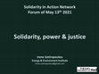 Research paper thumbnail of Solidarity, power and justice