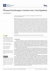 Research paper thumbnail of Persistent food shortages in Venetian Crete: A first hypothesis