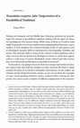 Research paper thumbnail of “Translatio corporis Adae: Trajectories of a Parabiblical Tradition,” in: I. Dorfmann-Lazarev (ed.), Apocryphal and Esoteric Sources in the Development of Christianity and Judaism: The Eastern Mediterranean, the Near East, and Beyond (TSEC 21; Leiden: Brill, 2021), 153-178.