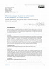 Research paper thumbnail of Diferencias y sesgos de género en la financiación de la investigación: un enfoque dinámico / Gender differences and gender bias in research funding: a dynamic approach