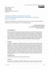 Research paper thumbnail of Inteligencia artificial y gobernanza de datos en las administraciones públicas: reflexiones y evidencias para su desarrollo / Artificial intelligence and data governance in public administration: reflections and evidence for its development