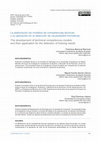 Research paper thumbnail of La elaboración de modelos de competencias técnicas y su aplicación en la detección de necesidades formativas / The development of technical competences models and their application for the detection of training needs