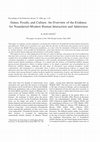 Research paper thumbnail of Genes, Fossils, and Culture. An Overview of the Evidence for Neandertal–Modern Human Interaction and Admixture