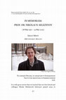 Research paper thumbnail of “In Memoriam: Prof. Dr. Nikolai N. Seleznyov,” Hugoye: Journal of Syriac Studies 24:2 (2021), 377-389.