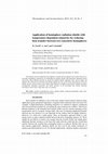 Research paper thumbnail of Application of hemisphere radiation shields with temperature-dependent emissivity for reducing heat transfer between two concentric hemispheres