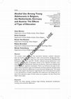 Research paper thumbnail of Alcohol Use Among Young Adolescents in Belgium, the Netherlands, Germany and Austria: The Effects of Type of Education