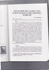 Research paper thumbnail of M.Ö. III. Binde Orta Anadolu’nun Kuzeyi ile Batı Anadolu Kültürel İlişkileri/Cultural Relations of Western and North Central Anatolia During the Third Millennium B.C