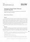 Research paper thumbnail of Feminism in a Female Teacher’s Discourse in an EFL Classroom