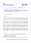 Research paper thumbnail of Language and Literacy Practices in Teacher Education: Contributions from a Local Agenda