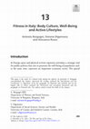 Research paper thumbnail of Fitness in Italy: Body Culture, Well-Being and Active Lifestyles