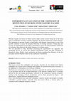 Research paper thumbnail of Experimental Evaluation of the Coefficient of Restitution of Rocking Stone Masonry Façades