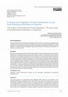 Research paper thumbnail of El alcance de la Regulación Privada Transnacional: el caso de la multinacional Monsanto en Argentina / The scope of Transnational Private Regulation: The case study of the Multinational Monsanto in Argentina