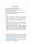 Research paper thumbnail of Minov, S., and Kessel, G., “Recent Publications on Syriac Topics: 2021,” Hugoye: Journal of Syriac Studies 25:1 (2022), 187-286.