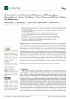 Research paper thumbnail of Symmetric versus Asymmetric Features of Homologous Homodimeric Amine Oxidases: When Water and Cavities Make the Difference