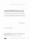 Research paper thumbnail of As eleições presidenciais de 1960: uma análise dos dados  municipais, Revista Estudos Históricos, 2022.