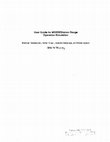 Research paper thumbnail of User guide for MORSEStation range operation simulation