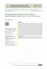 Research paper thumbnail of Marriage-Family Relations on the Frontier of South-Ukrainian Lands in the 17 th and 18 th Centuries