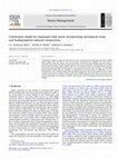 Research paper thumbnail of Constitutive model for municipal solid waste incorporating mechanical creep and biodegradation-induced compression