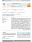 Research paper thumbnail of Application of classical statistics, logratio transformation and multifractal approaches to delineate geochemical anomalies in the Zarshuran gold district, NW Iran