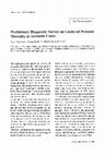 Research paper thumbnail of Preliminary Diagnostic Survey on Causes of Prenatal Mortality in lcelandic Cattle