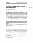 Research paper thumbnail of Hard Times for Sippar Women: Three Late Old Babylonian Cases