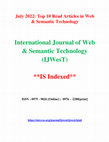 Research paper thumbnail of July 2022: Top 10 Read Articles in Web & Semantic Technology