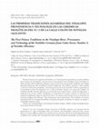 Research paper thumbnail of 2022   Miguel DEL PINO CURBELO,  G. Garcia Atienzar and Peter M. Day. Las Primeras Tradiciones Alfareras del Vinolopó. Proveniencia y Technología en las Cerámicas Neolíticas del N°. 3 de la Calle Colón de Novelda (Alicante)