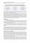 Research paper thumbnail of D'un programme de recherche à la construction d'un outil pédagogique : Le dispositif « je suis un évaluateur » ou comment enseigner l'évaluation des Business Plan ?