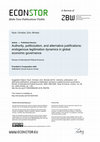 Research paper thumbnail of Legitimation and Delegitimation in Global Governance